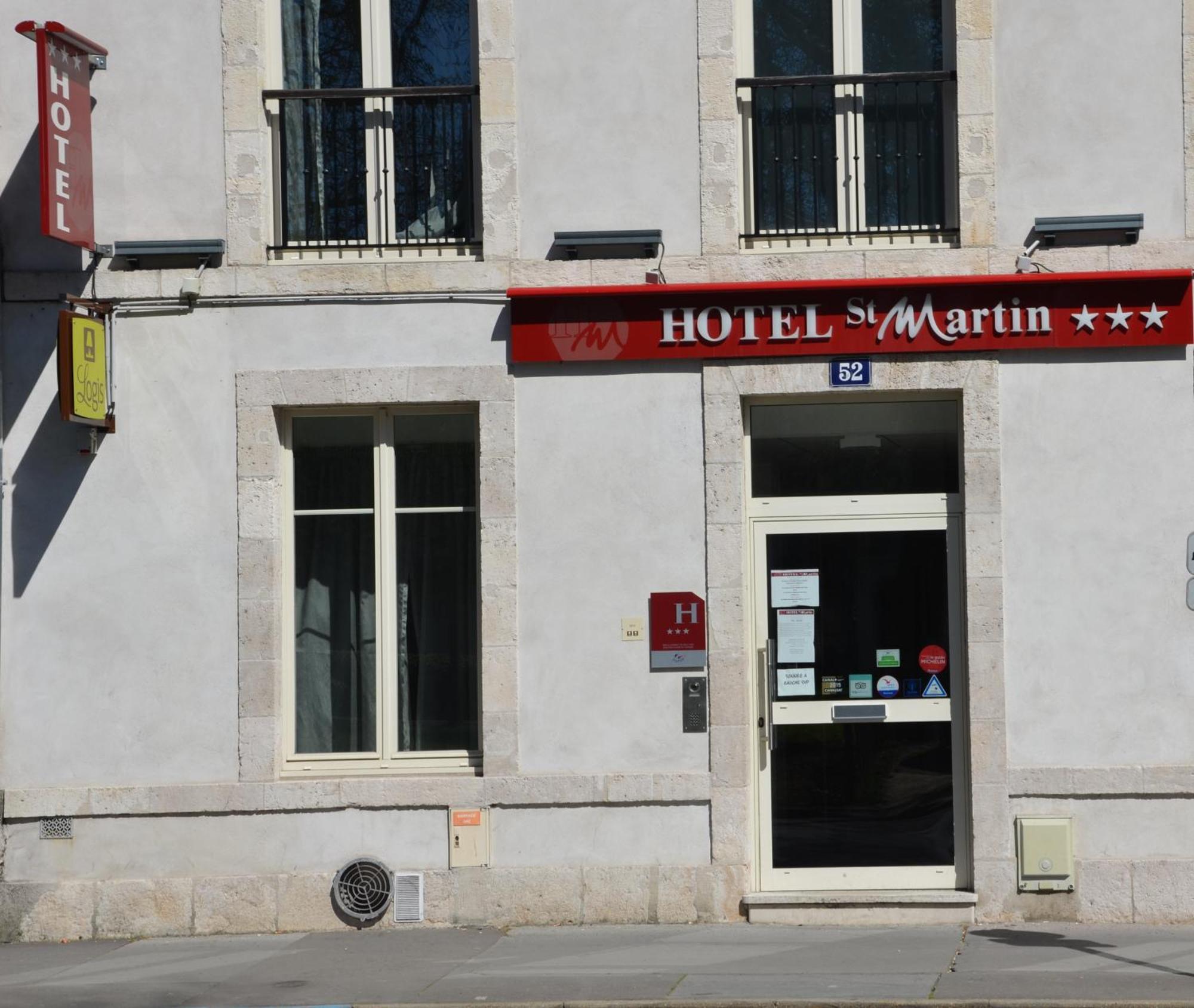 Logis Hotel Saint Martin Орлеан Экстерьер фото